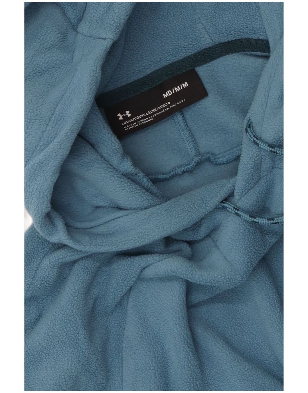 UNDER ARMOUR Pull Polaire à Capuche Polartec Homme Bleu Moyen