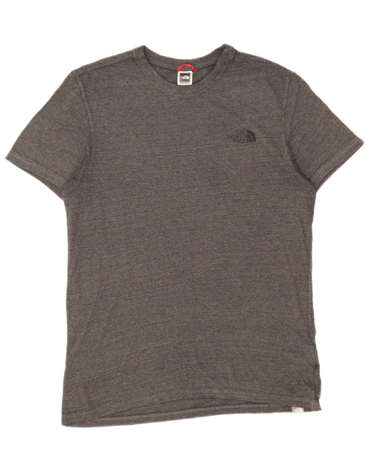 The North Face T-Shirt Homme Gris Moyen Moucheté Coton