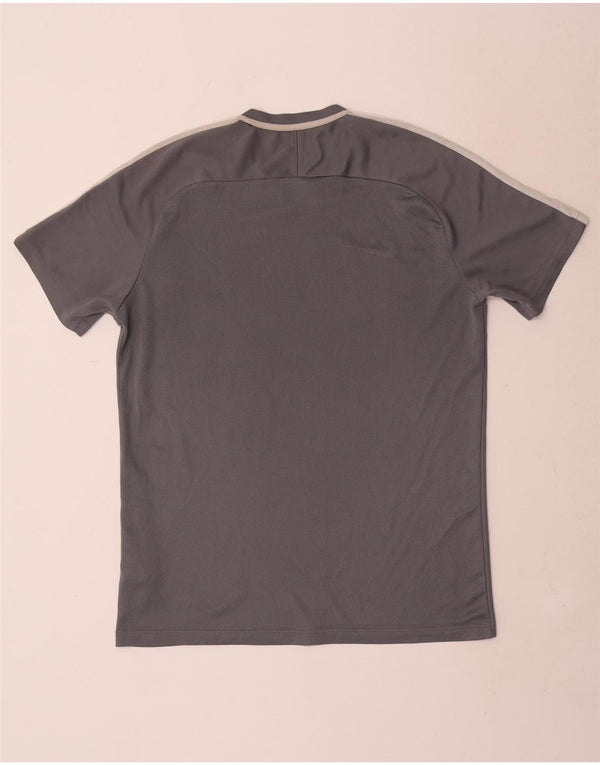 Nike Hommes Dri Fit T-Shirt Haut Large Gris Colorblock Polyester