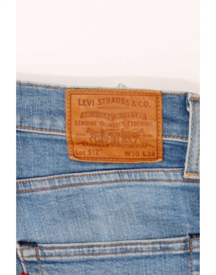 Levi's Jean Slim 512 Homme Bleu W30 L34 Coton