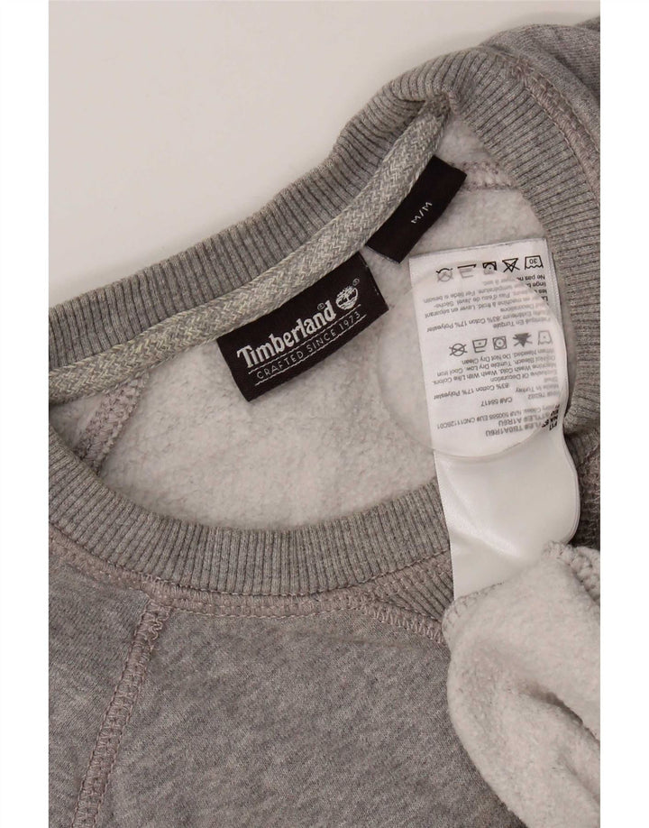 Timberland Sweat-Shirt Homme Gris Moyen Coton