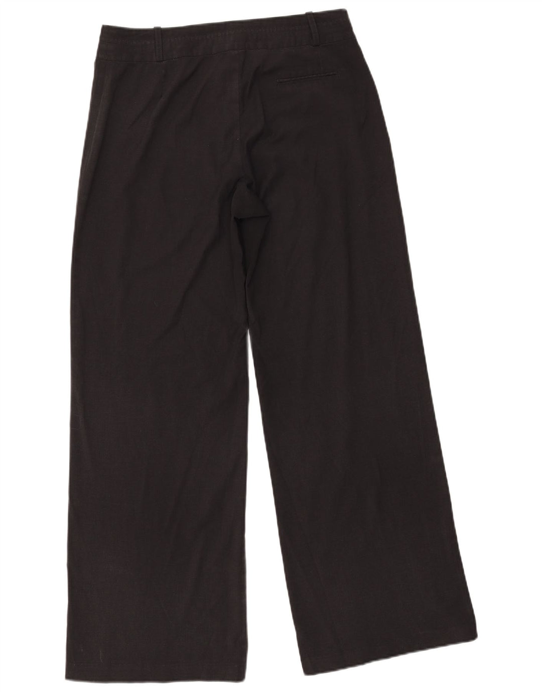 Laura Ashley Pantalon décontracté pour femme UK 12 Medium W30 L31 Noir Polyester