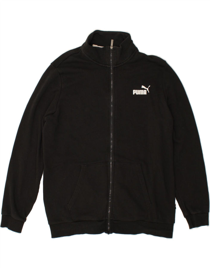 PUMA Mens Tracksuit Top Jacket Large Black Cotton Vintage Puma and Second-Hand Puma from Messina Hembry 