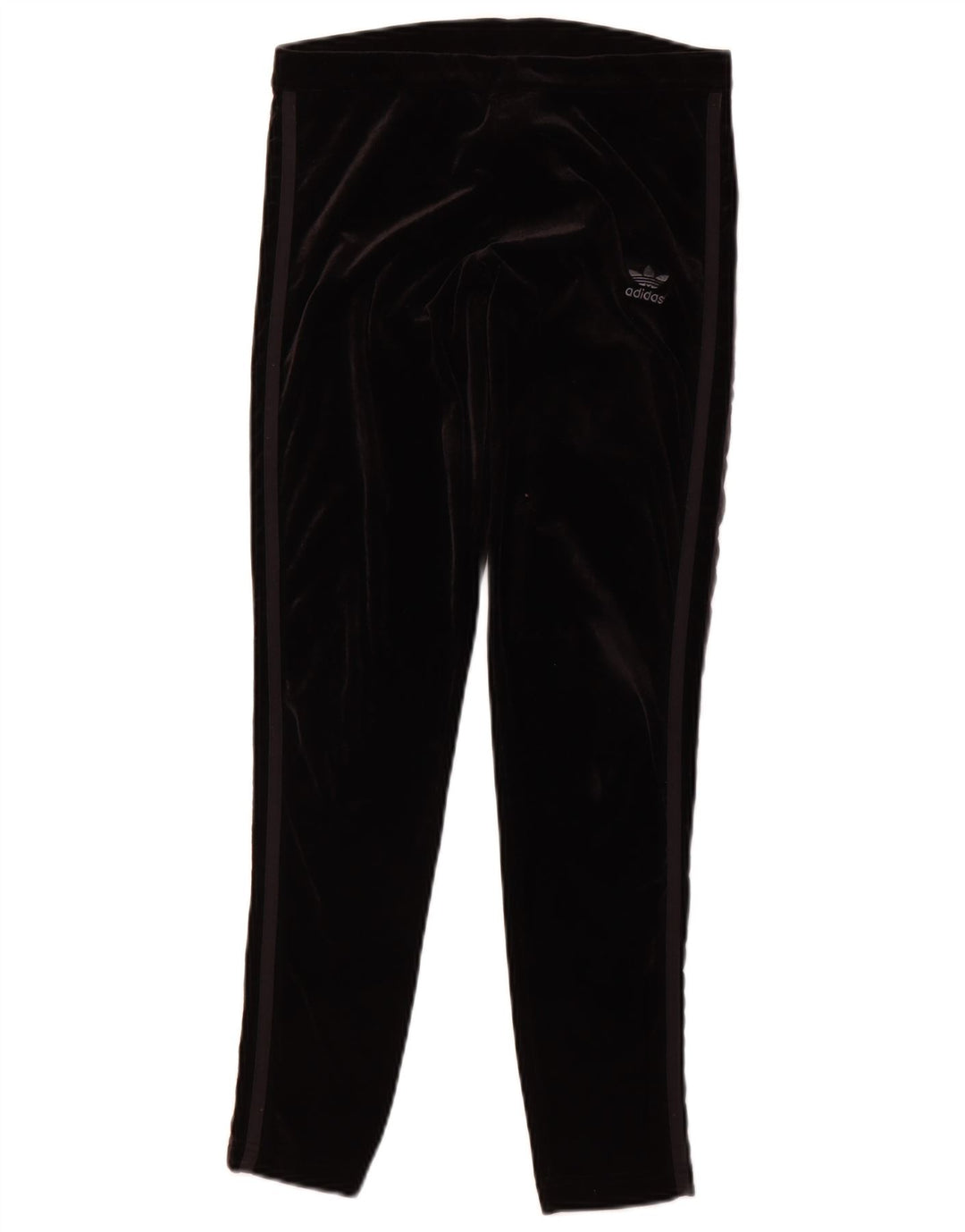ADIDAS Leggings en velours pour femme UK 42 Polyester noir moyen