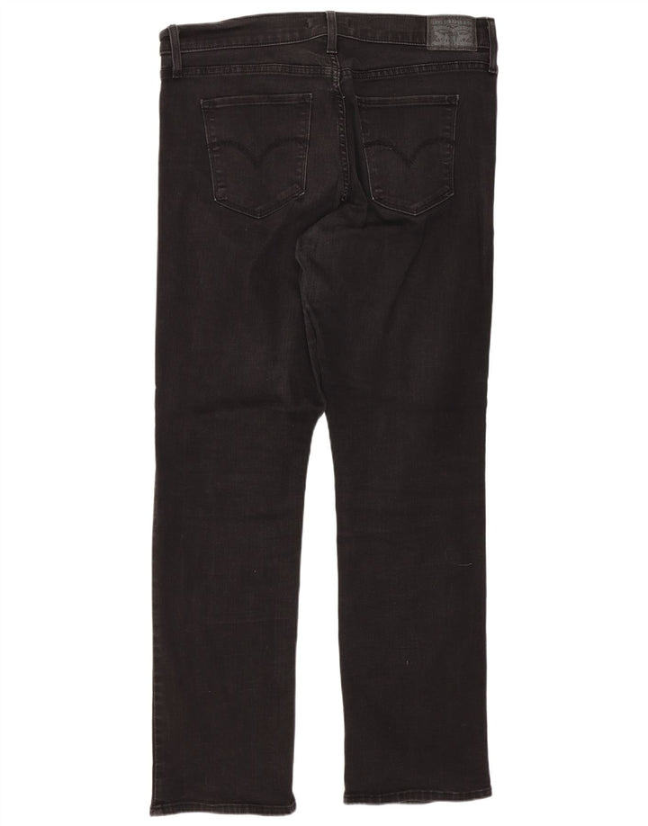 Levi's Jean 314 Shaping Straight Femme Noir Coton W32 L30