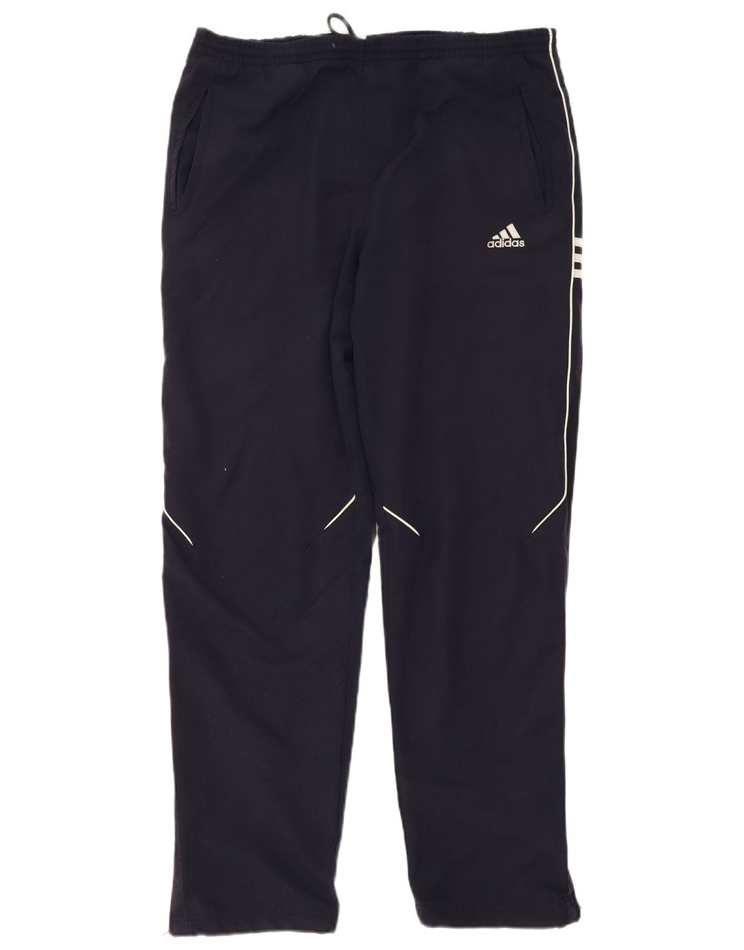 Adidas Pantalon de survêtement pour homme Large Bleu marine Polyester