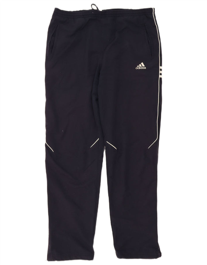 Adidas Pantalon de survêtement pour homme Large Bleu marine Polyester