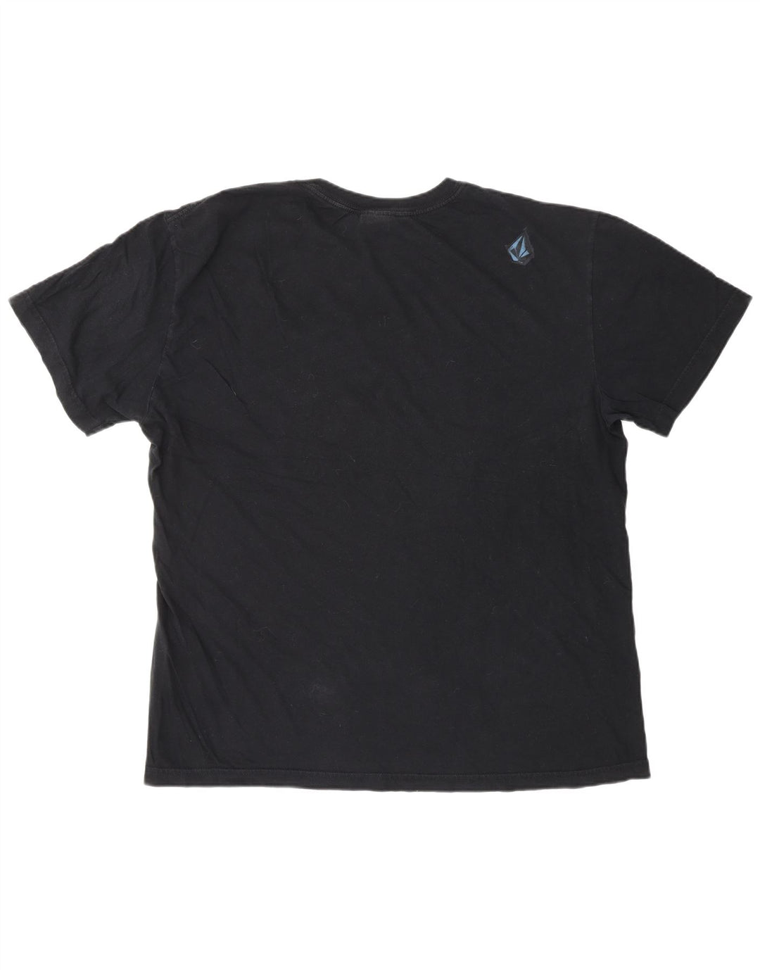 VOLCOM T-Shirt Graphique Homme Top XL Noir Coton