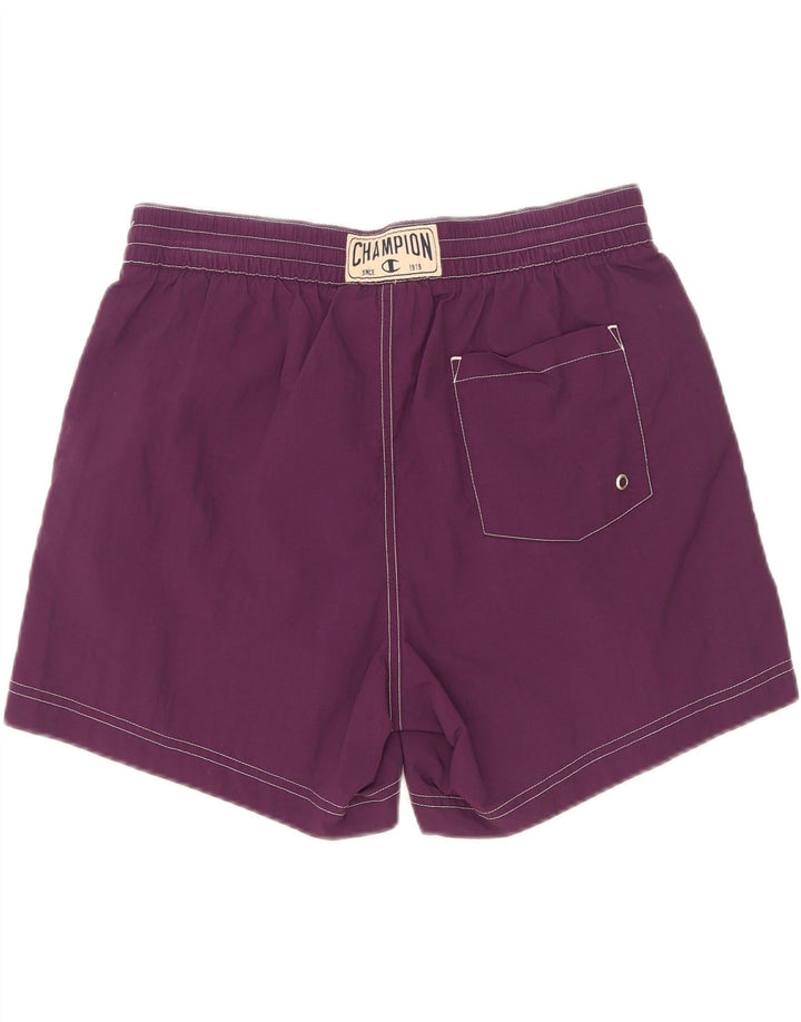 Champion Short De Bain Femme Violet Moyen Polyamide