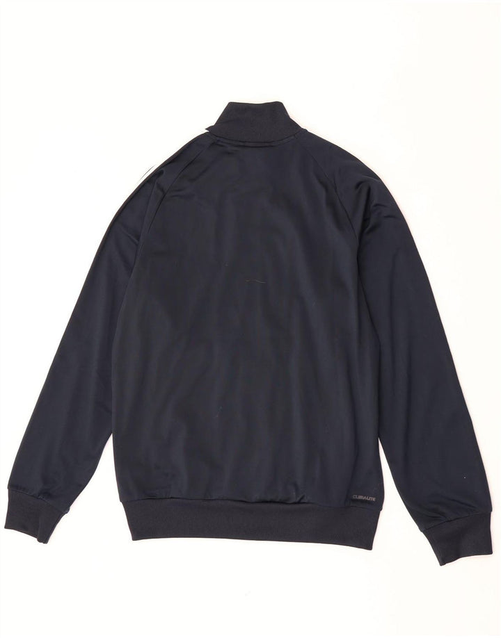 Adidas Hommes Clima 365 Survêtement Top Veste Petit Bleu Marine Polyester