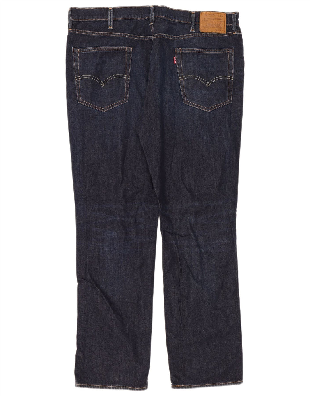 Levi's Jean 514 Straight Homme Bleu Marine W40 L32 Coton