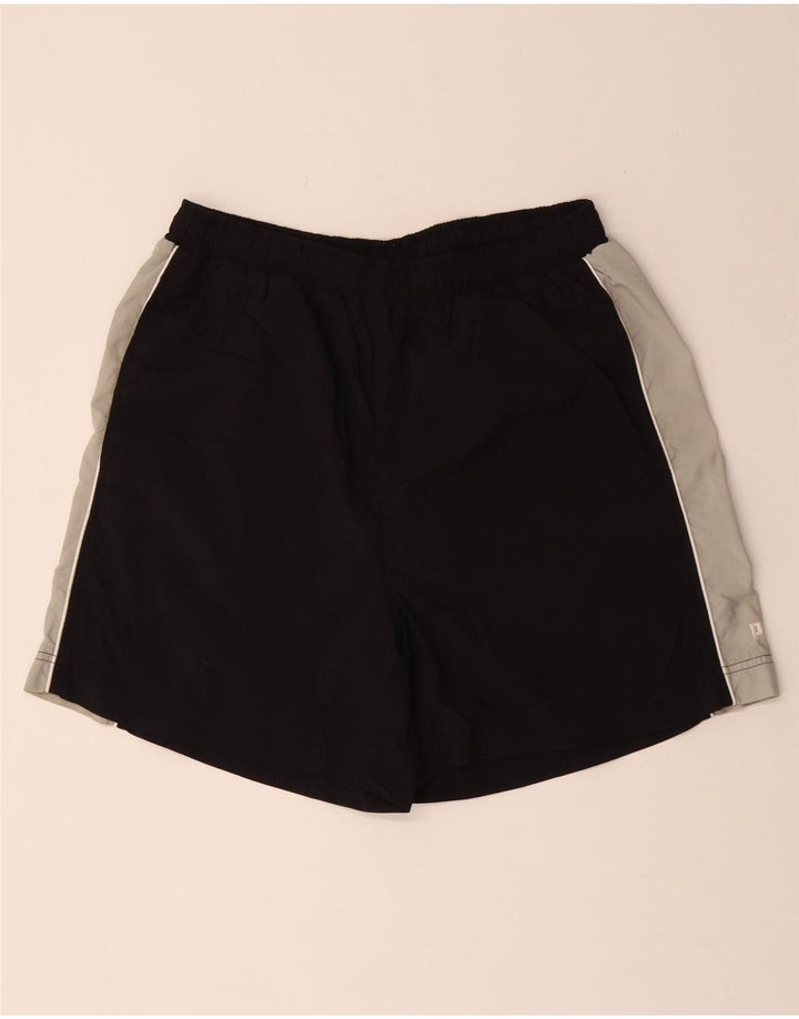 PUMA Short de sport pour homme Large Noir Colorblock Polyester