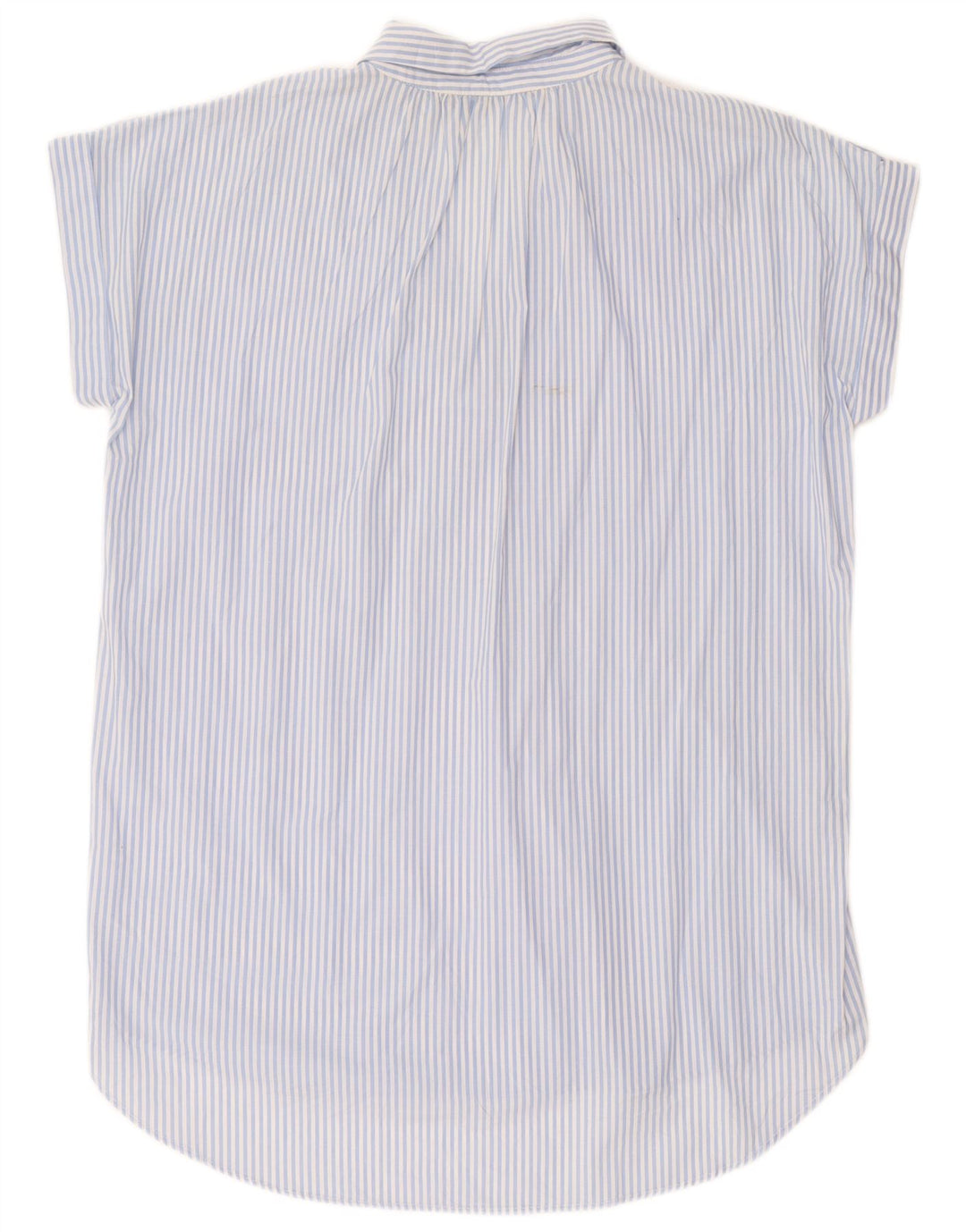 Zara Robe tunique surdimensionnée pour femme UK 14 Bleu moyen à fines rayures