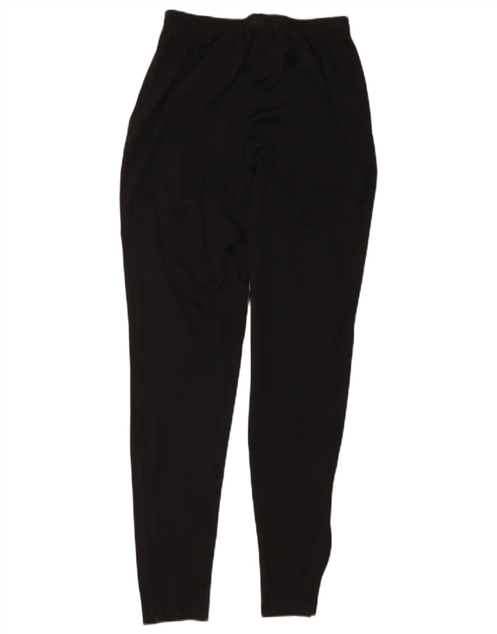 Pantalon de survêtement Nike Dri Fit Graphic pour femme UK 8 Small Noir Polyester