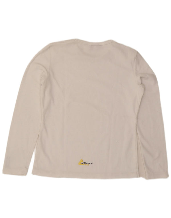 Gas Top Femme Manches Longues UK 18 XL Blanc Polyester