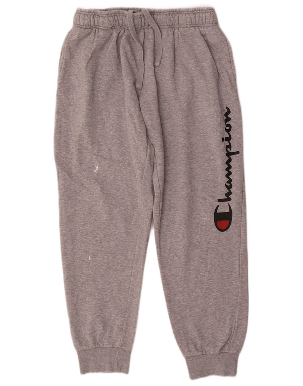 Champion Pantalon de Survêtement Graphique Homme Joggers 2XL Gris Moucheté Coton