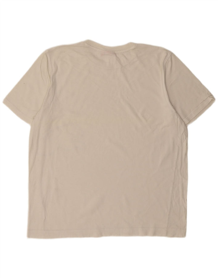 PUMA Mens Graphic T-Shirt Top XL White