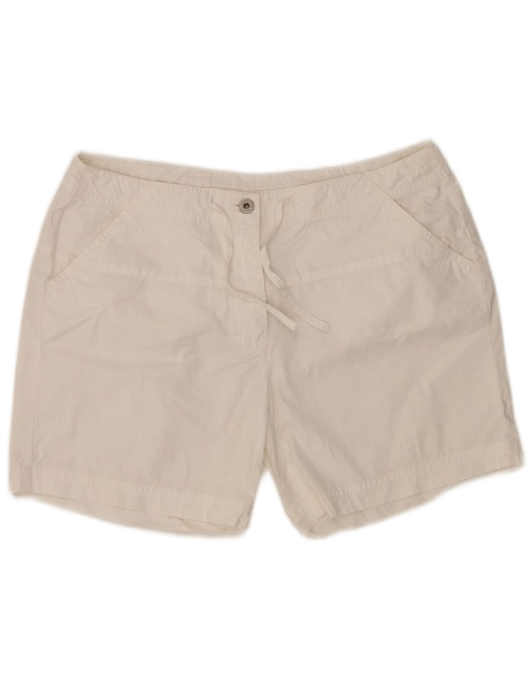 Champion Short décontracté pour femme Large W32 en coton blanc