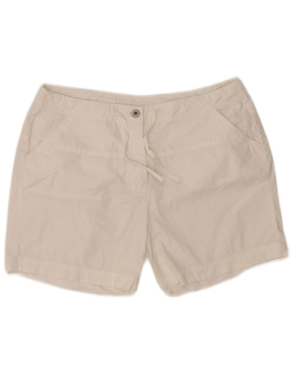 Champion Short décontracté pour femme Large W32 en coton blanc