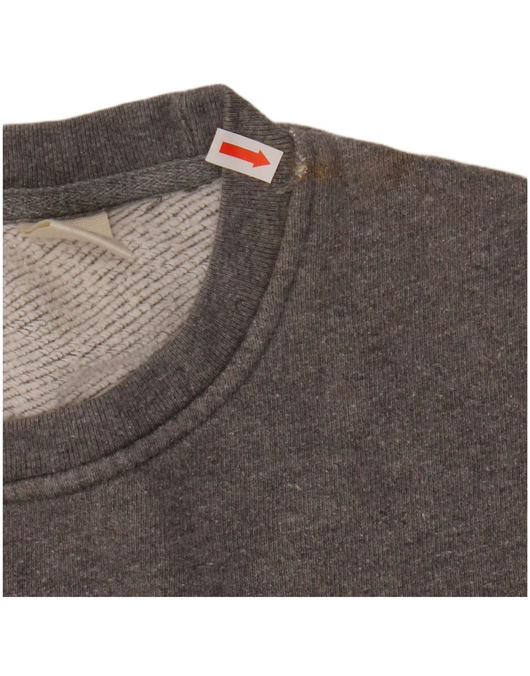 Levi's Graphic Sweatshirt Jumper XL Homme Gris Coton