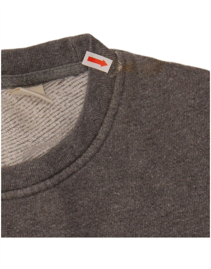 Levi's Graphic Sweatshirt Jumper XL Homme Gris Coton