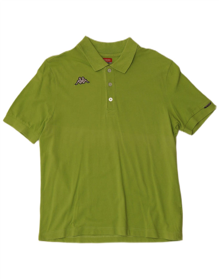 Kappa Polo Homme Vert Moyen