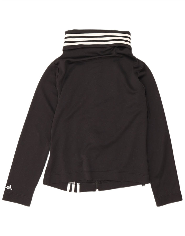 Adidas Veste de survêtement pour femme UK 14 Medium Noir Polyester