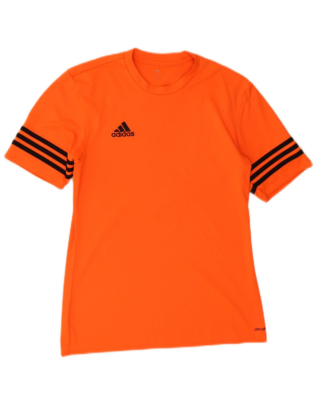 ADIDAS Hommes Climalite T-Shirt Haut Petit Orange Polyester