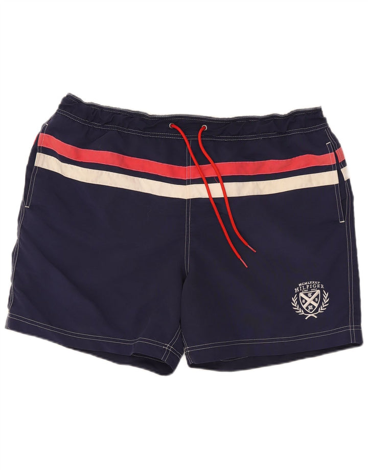 TOMMY HILFIGER Short de Bain Homme XL Bleu Marine Nylon