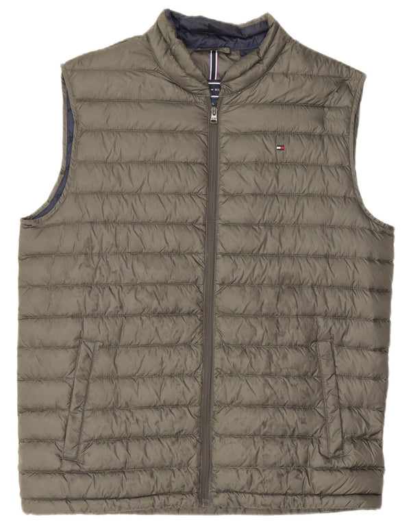 Tommy Hilfiger Gilet rembourré pour homme UK 42 XL Kaki