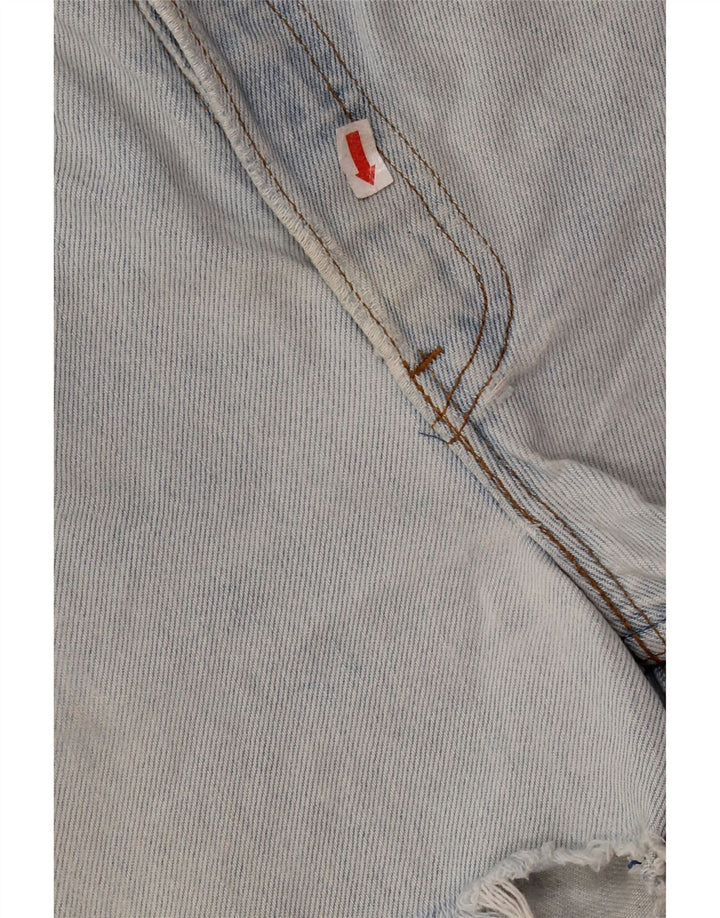 LEVI'S Short en Jean 501 W30 Homme Bleu Moyen