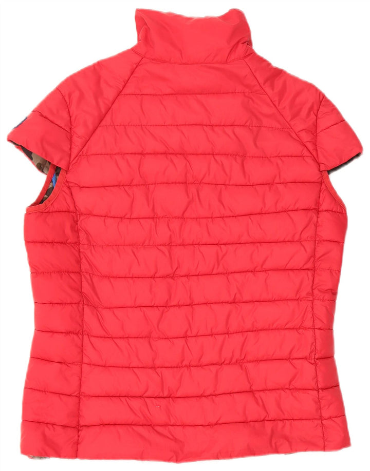 Invicta Gilet rembourré pour femme UK 16 Large Rouge Polyamide