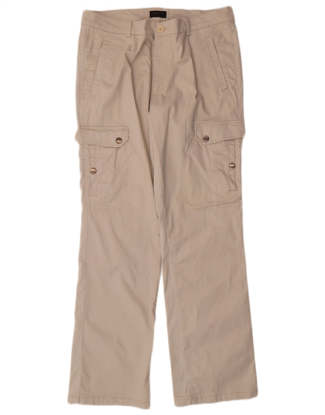 Sergio Tacchini Pantalon Cargo Bootcut Homme W36 L32 Coton Beige