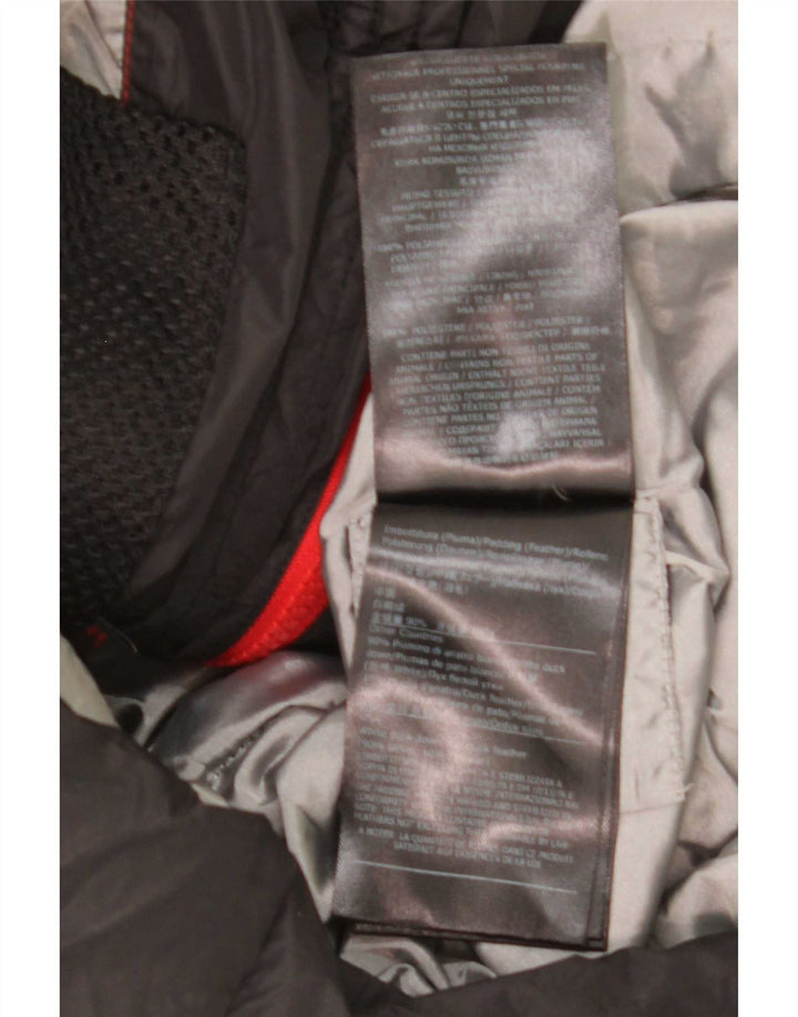 PEUTEREY Manteau matelassé à capuche pour homme UK 40 Large Noir Polyester