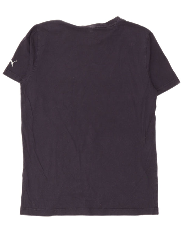 Puma T-shirt graphique Red Bull pour homme Bleu marine moyen