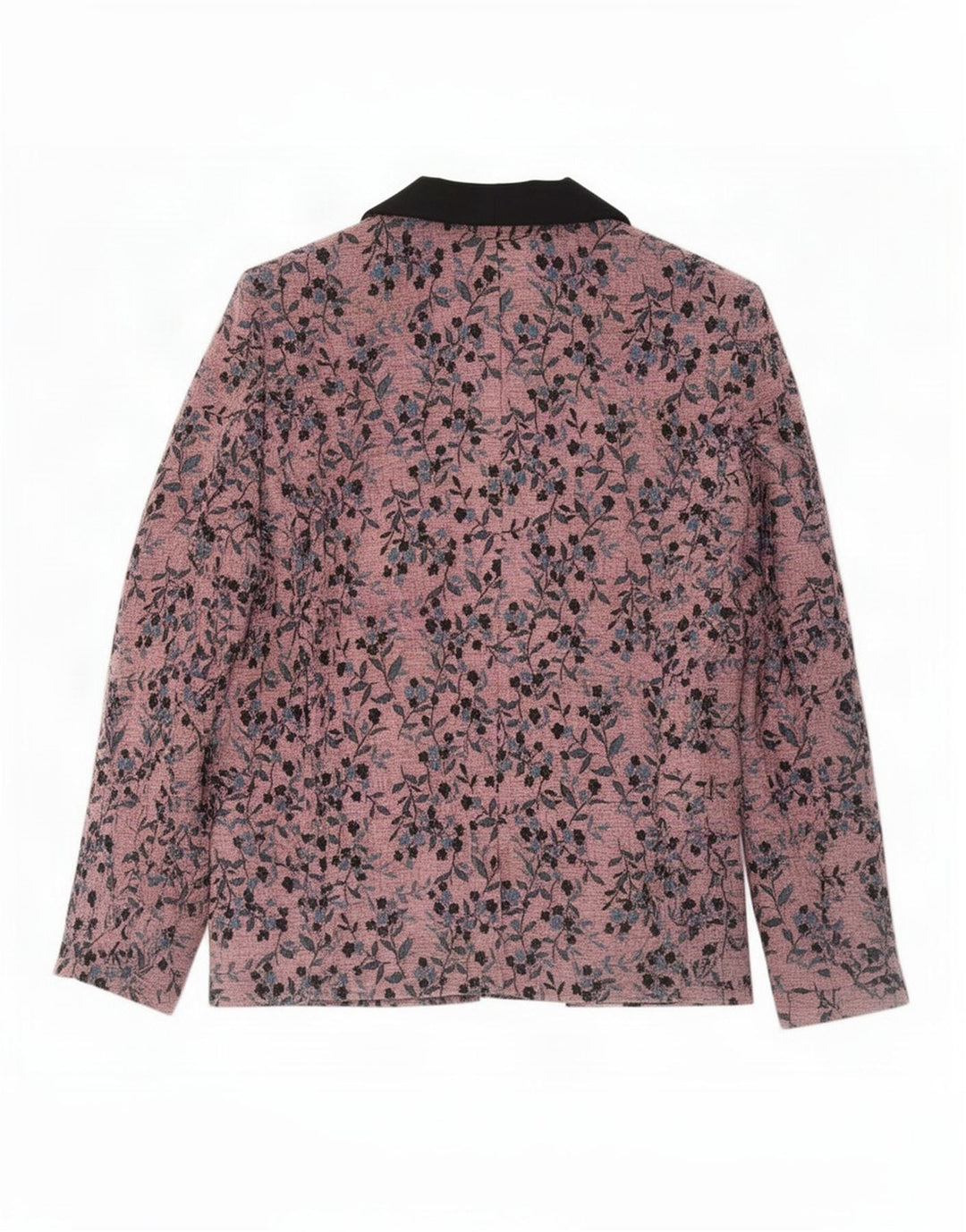 ZADIG & VOLTAIRE Veste Blazer Femme EU 40 Rose Moyen Floral Designer
