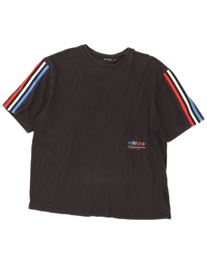 Adidas T-Shirt Homme Top XL Noir