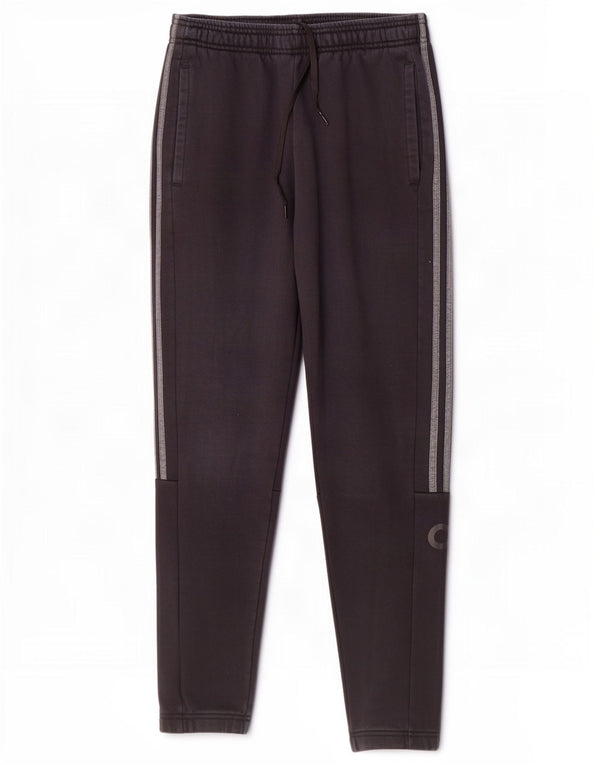 Adidas Pantalon de survêtement graphique pour homme en coton noir moyen