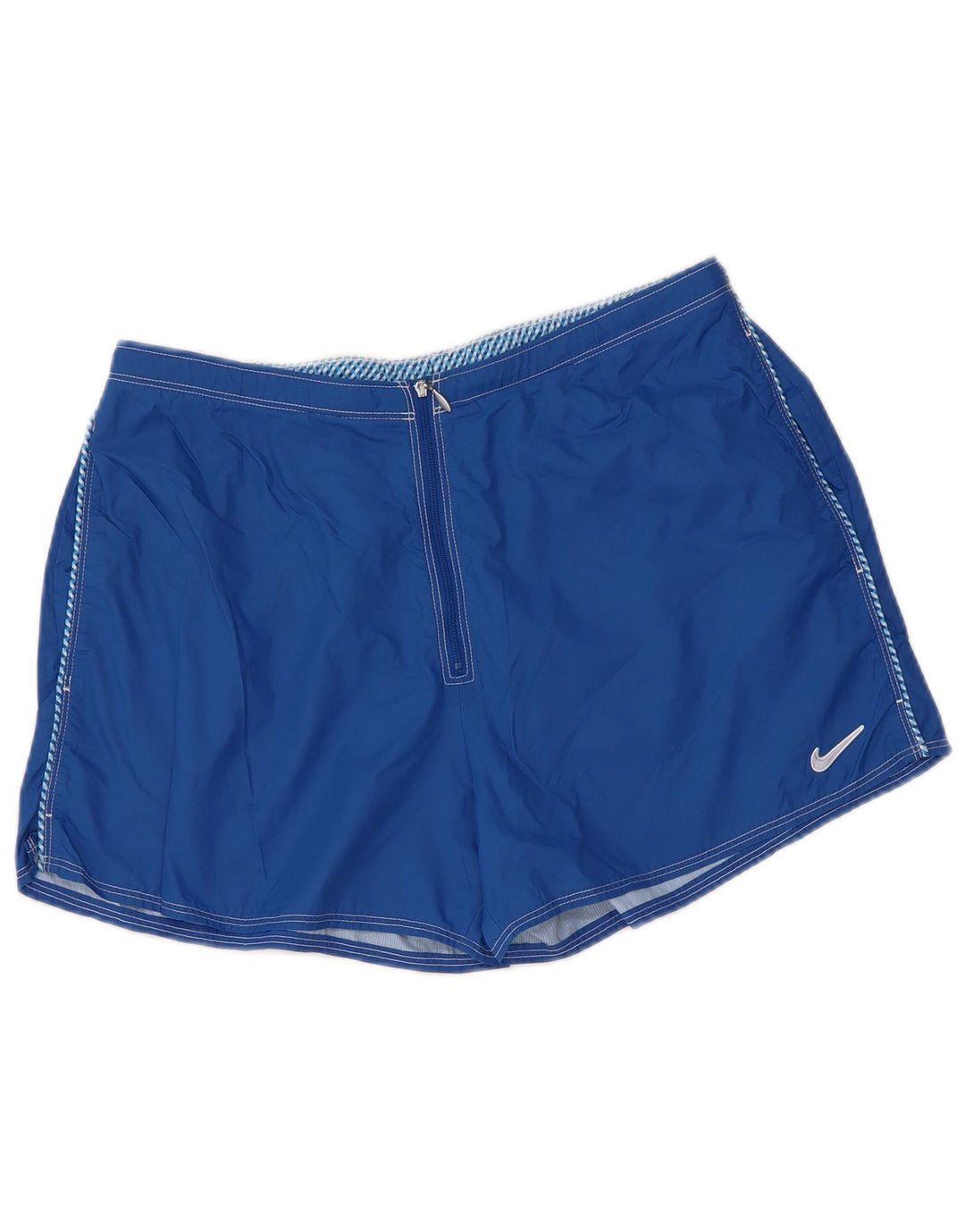 Nike Short de sport pour femme US 8/10 en nylon bleu moyen