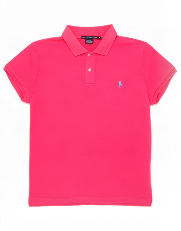 Polo Ralph Lauren Homme Coupe Slim XL Coton Rose