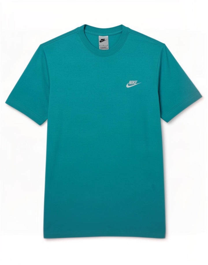 Nike T-Shirt Homme Bleu Moyen Coton