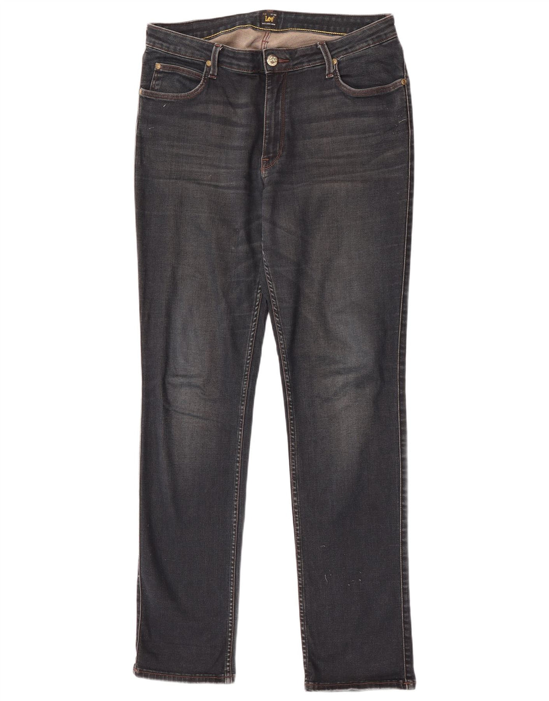 Lee Jean Droit Marion W33 L33 Homme Bleu Marine Coton