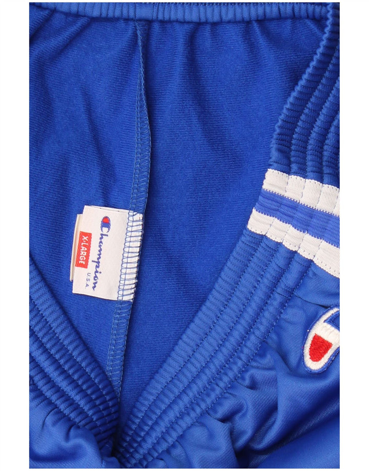 Champion Pantalon De Survêtement Femme UK 18 XL Bleu Polyester