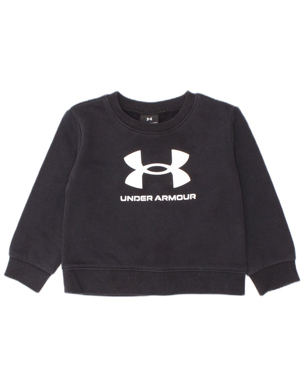 Under Armour T-shirt graphique bébé garçon 18-24 mois noir coton