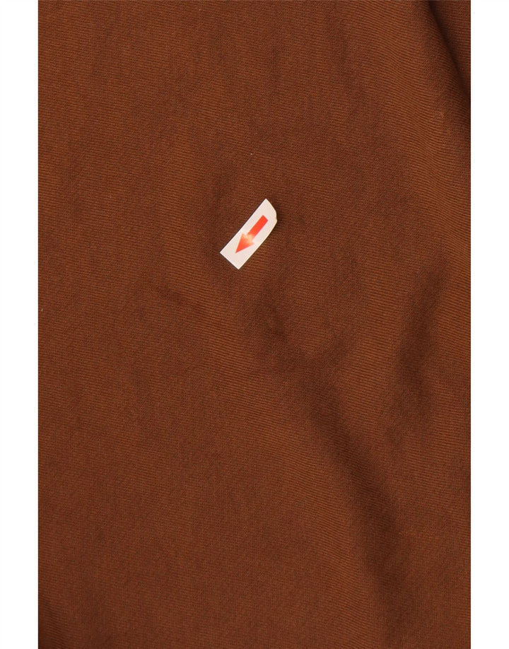 Zara Pull surdimensionné pour homme en coton marron
