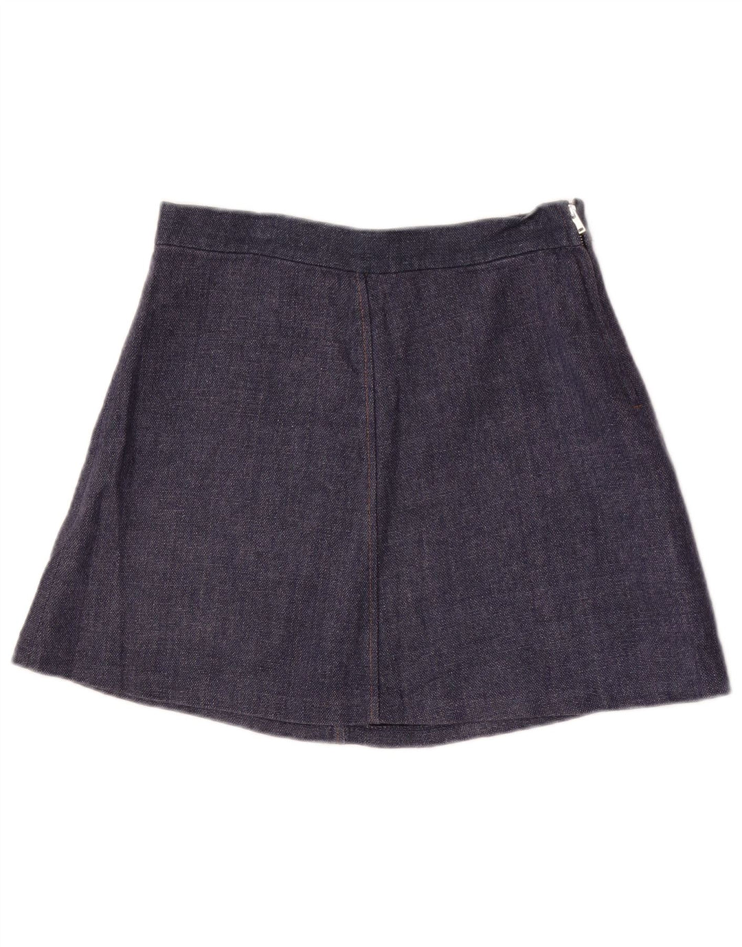 Zara Femme Mini Jupe Moyenne W28 Bleu