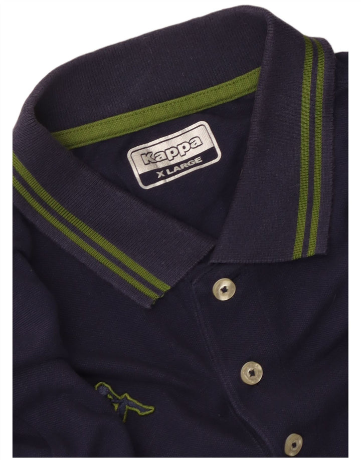 Kappa Polo Homme XL Bleu Marine