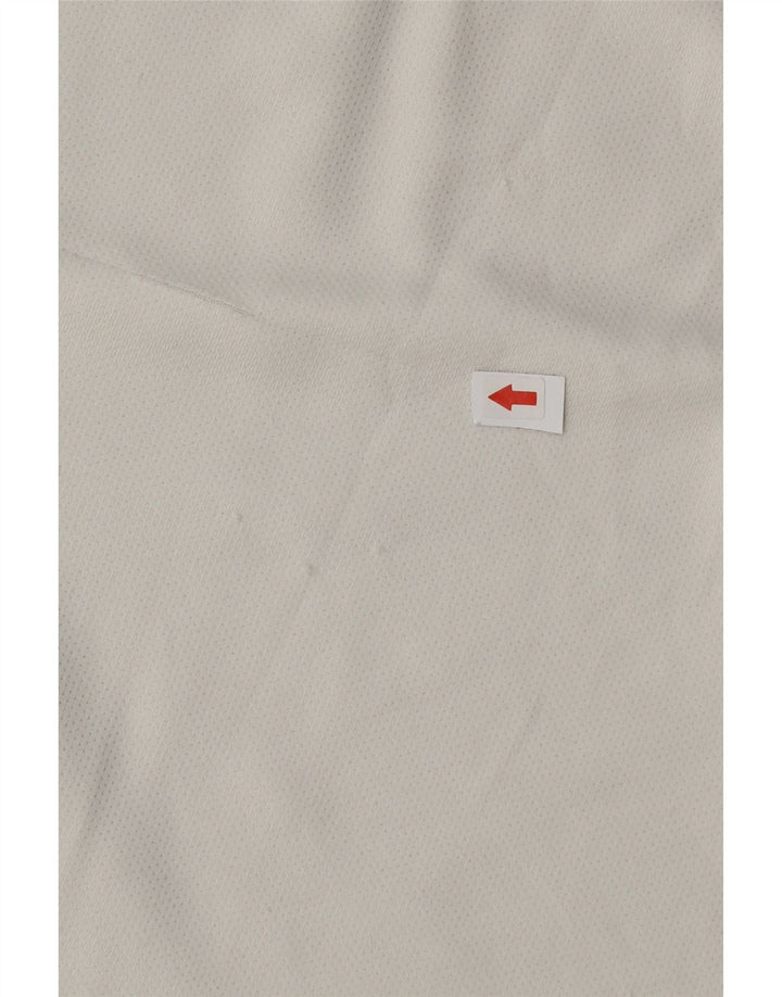 Nike Hommes Dri Fit Graphic T-Shirt Haut Petit Blanc Polyester