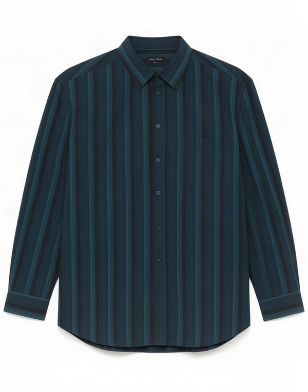 Chemise James Pringle pour homme 2XL Bleu Polyester