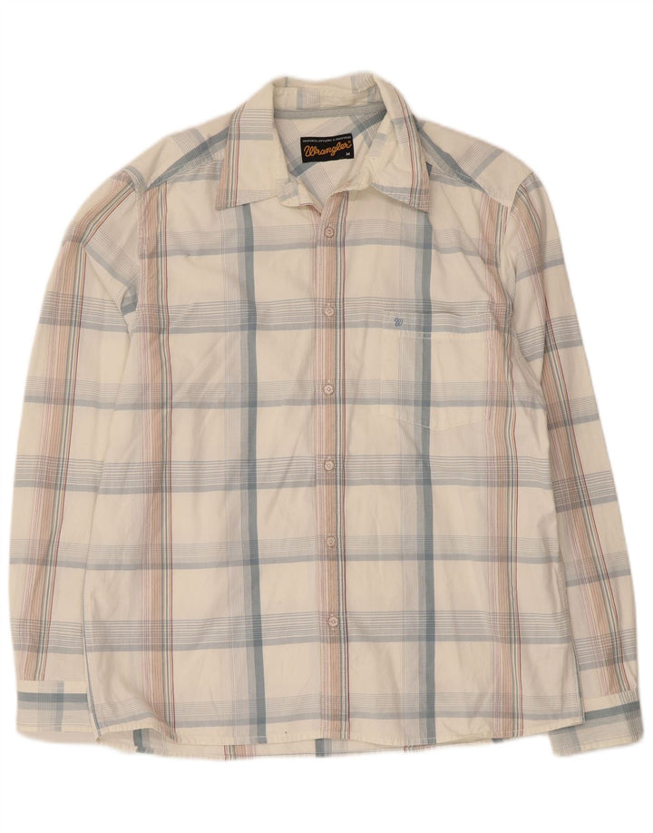Wrangler Chemise Homme Medium White Check Coton